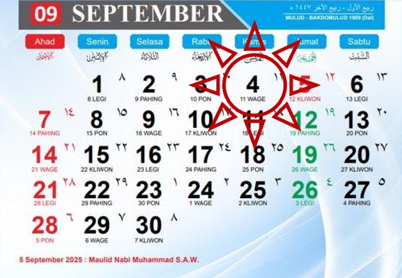 4 September 2025